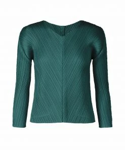 Pleats Please Teal Top