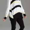 Planet Sweaters Side Striped Sweater