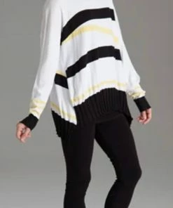 Planet Sweaters Side Striped Sweater
