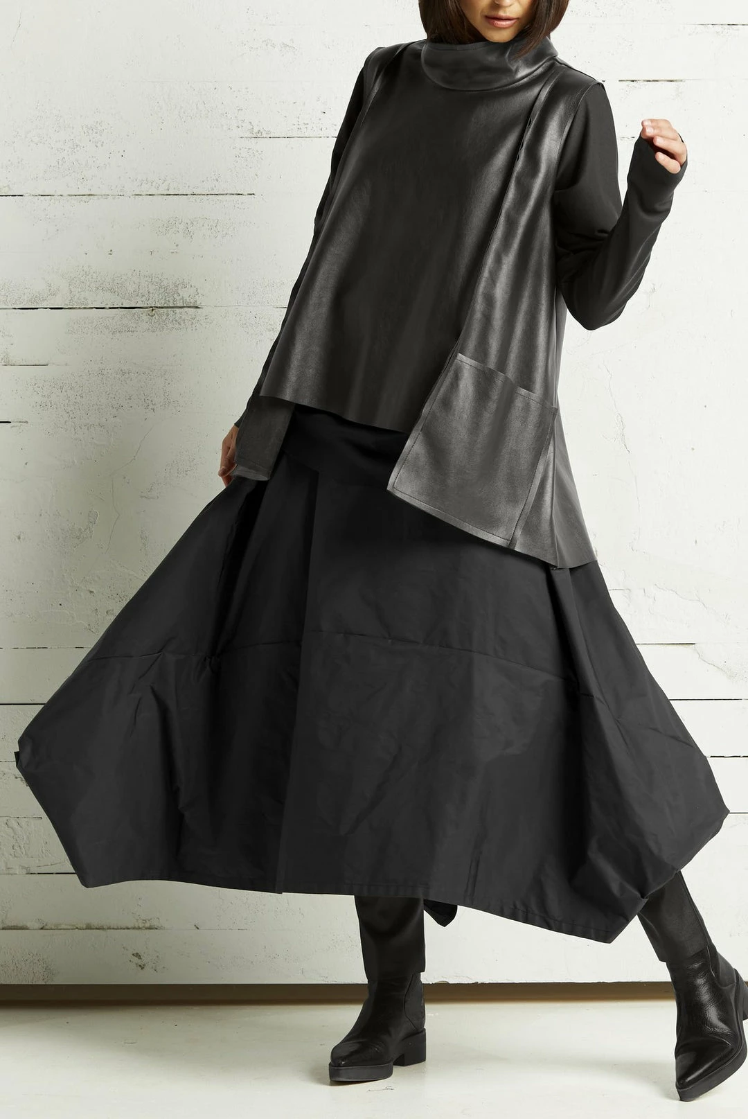 Planet Nylon Signature Architectural Skirt 2 Planet Nylon Signature Architectural Skirt