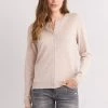 REPEAT CASHMERE Cardigans Beige 100% Organic Cashmere Cardigan