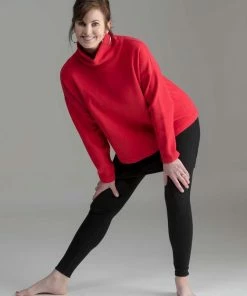 Fat Hat Boxy Crop Turtleneck Sweaters