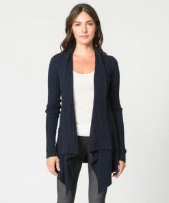 AUTUMN CASHMERE Rib Drape Cardigan 13 AUTUMN CASHMERE Rib Drape Cardigan