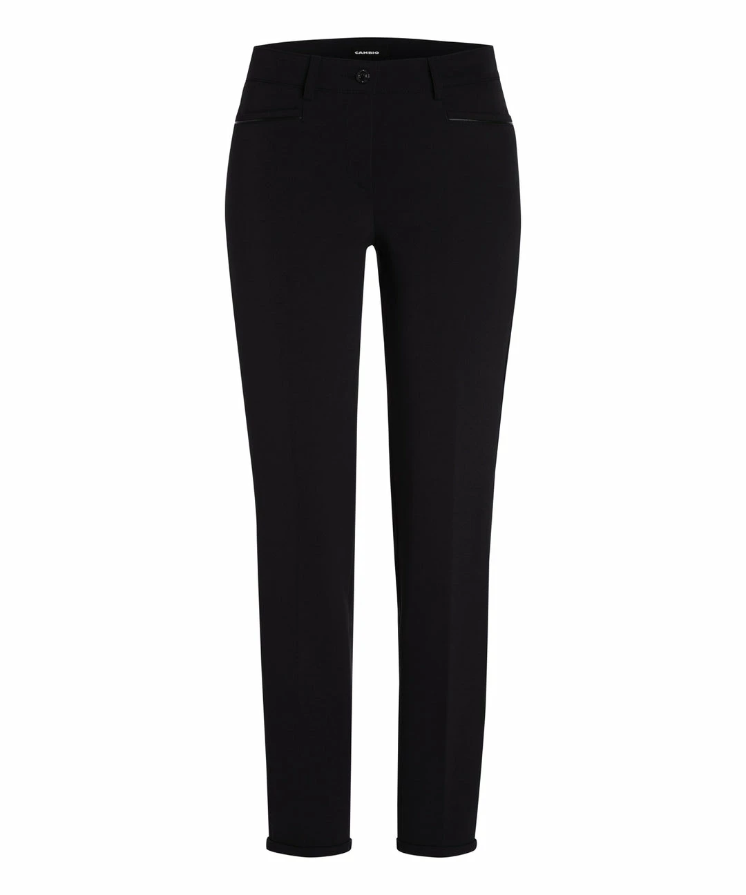 Cambio Renira Cuff Pant Black Pants 1 Cambio Renira Cuff Pant Black Pants