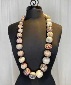 Mieko Mintz Accessories Ivory Nuts Long Necklace