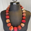 Mieko Mintz Red Nuts Medium Necklace Accessories