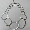 Escape From Paris Metal Rings Necklace