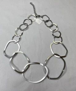 Escape From Paris Metal Rings Necklace