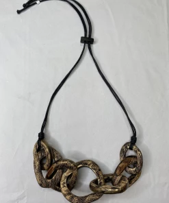 Escape From Paris Accessories Wood Rings Necklace