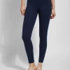 Lyssé Navy Ponte Leggings Pants