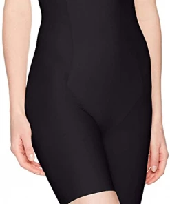 Spanx Black High-waisted Midthigh Short
