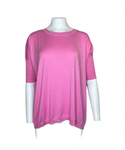 Planet Pima Cotton S/S Boxy Crewneck Sweater