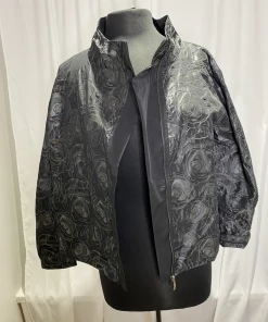 Ever Sassy Textured Floral Jacket