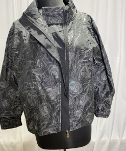 Ever Sassy Textured Floral Jacket