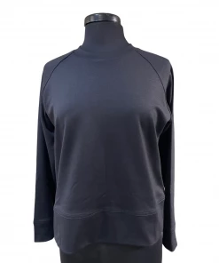 Anni Kuan Black Lux Lounge Top Sweatshirts