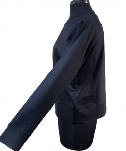 Anni Kuan Black Lux Lounge Top Sweatshirts