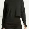Planet Pima Cotton Mini Knit Crewneck Sweater Sweaters