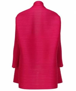 Pleats Please Com Moto Cardigan Cardigans