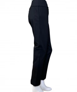 Elliot Lauren Pull On Pant With Back Slit Detail