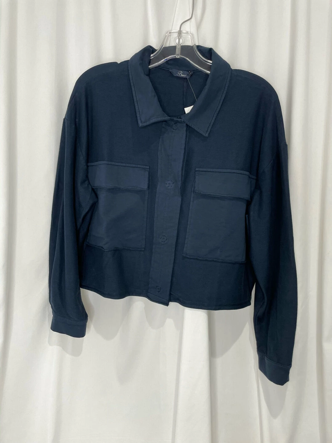 Baci Jackets Navy Pocket Jacket 1 Baci Jackets Navy Pocket Jacket