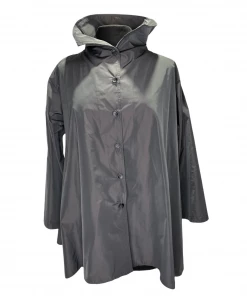 MSquare Tops Gray Poet Shirt