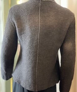 Baci Solid Wool Jacket