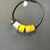 Zsiska Lucite Yellow Chocker Accessories