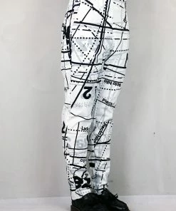 STUDIO RUNDHOLZ Black Print Trousers