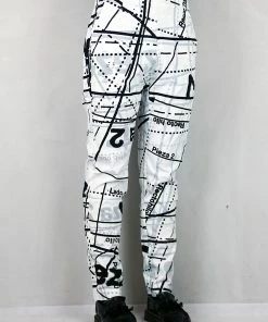 STUDIO RUNDHOLZ Black Print Trousers