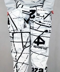 STUDIO RUNDHOLZ Black Print Trousers