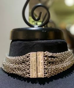 Karine Sultan Silver Necklace Accessories