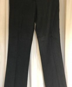 Elliot Lauren Pants Blk/Tan Pinstripe Pant
