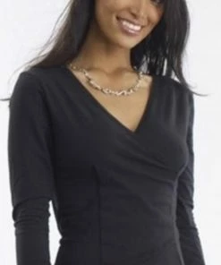 LUNA LUZ Tops Criss Cross Top