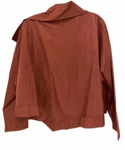 Planet Cropped Asymmetric Jacket Jackets