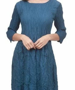 Alquema 3/4 Sleeve Smash Pocket Dress Dresses 35 Alquema 3/4 Sleeve Smash Pocket Dress Dresses