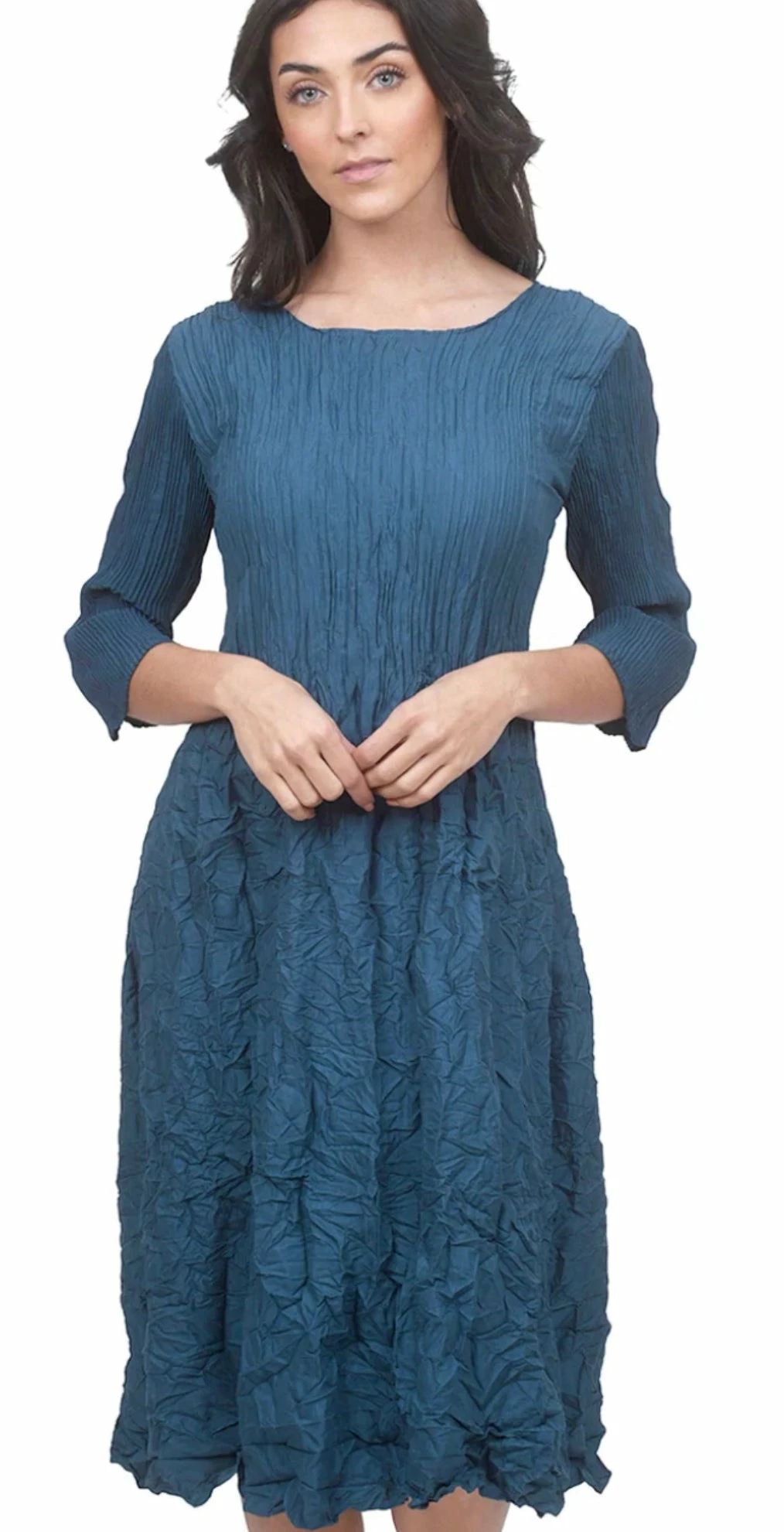 Alquema 3/4 Sleeve Smash Pocket Dress Dresses 17 Alquema 3/4 Sleeve Smash Pocket Dress Dresses