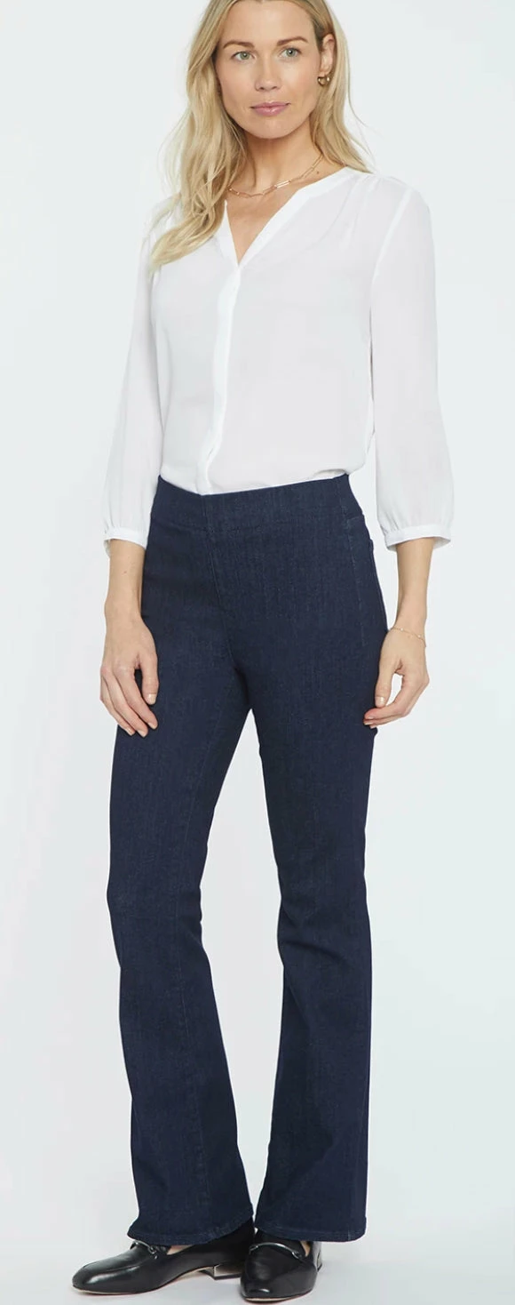 NYDJ Pull On Ava Daring Flare Jean Rinse 4 NYDJ Pull On Ava Daring Flare Jean Rinse