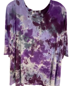 HEYNE BOGUT 1/2 Sleeve Swing Crew Neck Tops