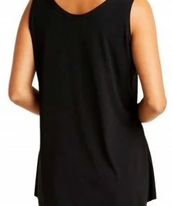 Planet Matte Jersey Shirttail Tank Tanks