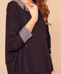 Naya Hoodie Stripe Pane