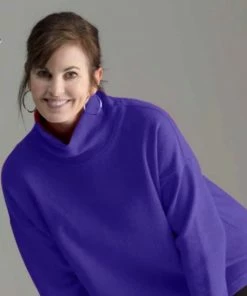 Fat Hat Boxy Long Turtleneck