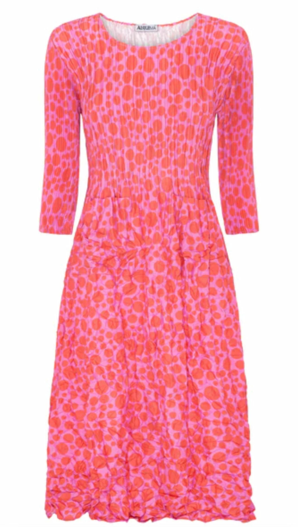 Alquema 3/4 Sleeve Smash Pocket Dress Dresses 10 Alquema 3/4 Sleeve Smash Pocket Dress Dresses