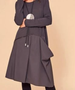 Naya Dresses Jersey Dress Zip Trim