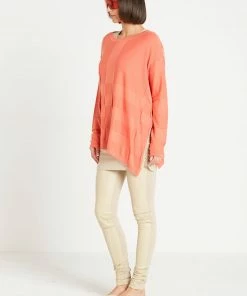 Planet Fruit Punch Box Weave Sweater