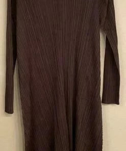 Dresses Pleats Please Brown Dress