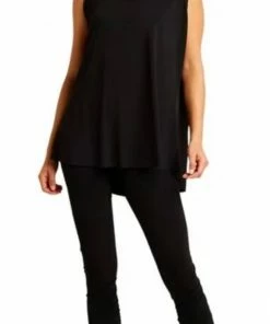 Planet Matte Jersey Shirttail Tank Tanks