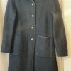 Baci Coats Solid Black Coat