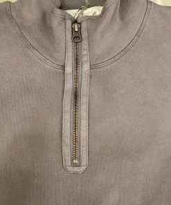 Mododoc Los Angeles 1/2 Zip Funnel Neck Sweatshirt