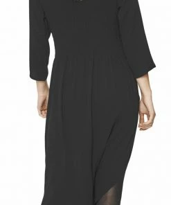 BITTE KAI RAND Black Dress With Smocking