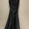 AMMA Black Linen Dress